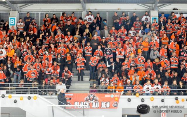 Photo hockey Ligue Magnus - Ligue Magnus : 7ème journée : Epinal  vs Dijon  - Les citrouilles font fuir les fantômes