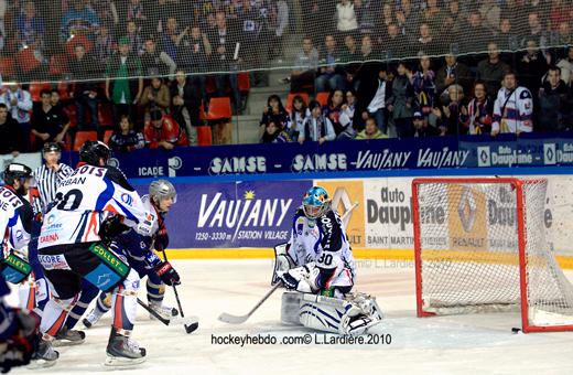 Photo hockey Ligue Magnus - Ligue Magnus : 7ème journée : Grenoble  vs Caen  - Plaisant hockey à Pôle-Sud 