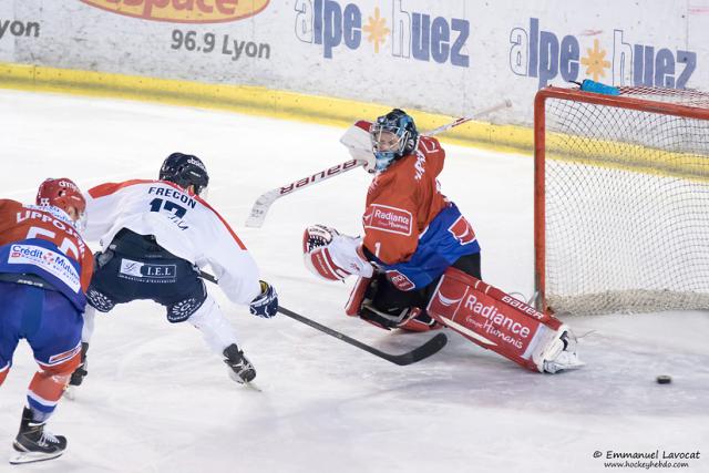Photo hockey Ligue Magnus - Ligue Magnus : 7ème journée : Lyon vs Angers  - LM : Lyon continue sur sa mauvaise série 