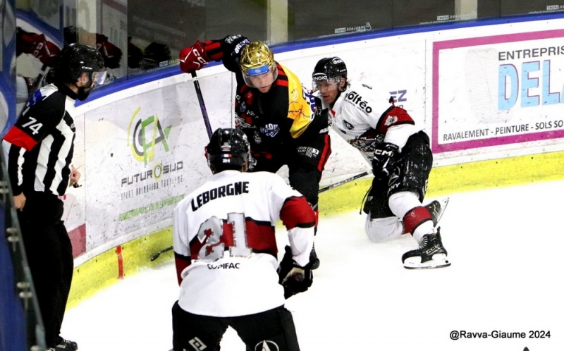 Photo hockey Ligue Magnus - Ligue Magnus : 7ème journée : Nice vs Bordeaux - Le récital bordelais