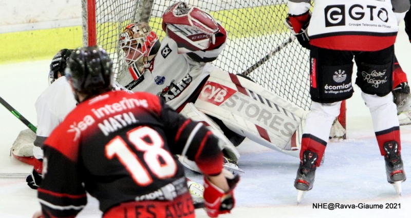 Photo hockey Ligue Magnus - Ligue Magnus : 7ème journée : Nice vs Bordeaux - Legault, puissance trois