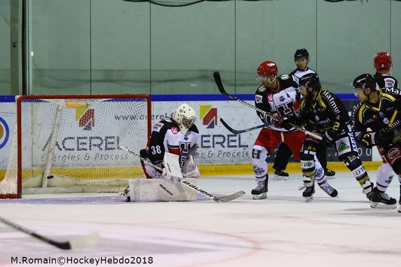 Photo hockey Ligue Magnus - Ligue Magnus : 7ème journée : Rouen vs Anglet - Rouen s’en sort bien