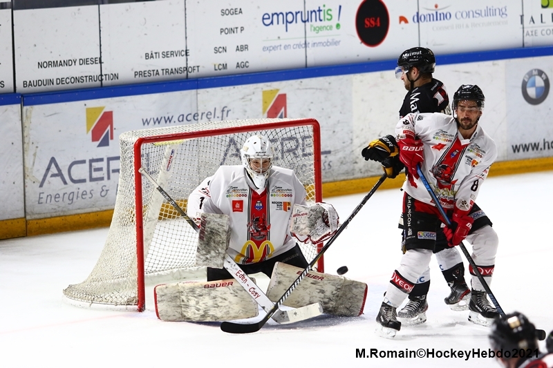 Photo hockey Ligue Magnus - Ligue Magnus : 7ème journée : Rouen vs Briançon  - LM : Un match de backup !
