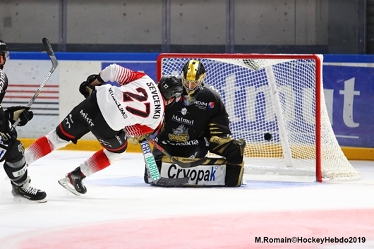 Photo hockey Ligue Magnus - Ligue Magnus : 7ème journée : Rouen vs Mulhouse - Ligue Magnus : Les Scorpions font déjouer les dragons !!!