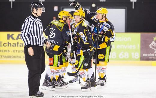 Photo hockey Ligue Magnus - Ligue Magnus : 7ème journée : Strasbourg  vs Angers  - Strasbourg fait sauter la banque