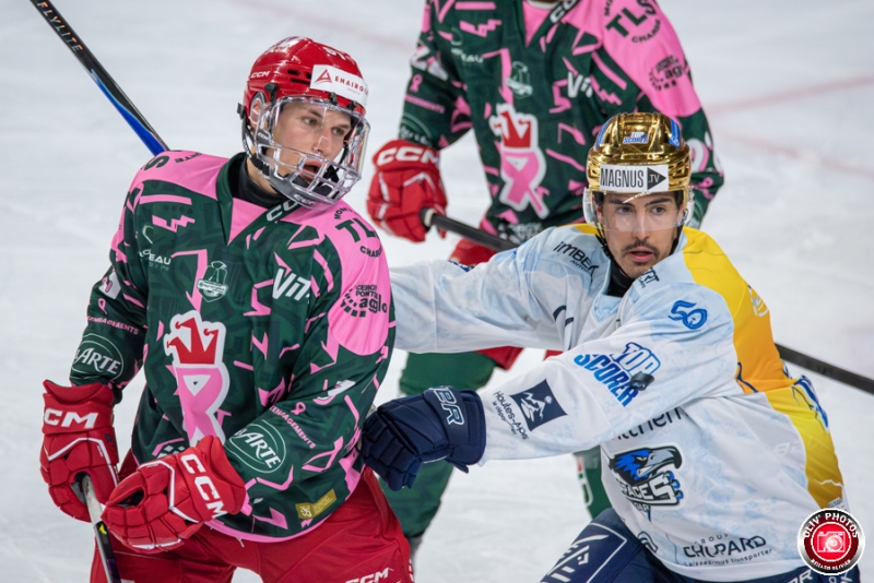 Photo hockey Ligue Magnus - Ligue Magnus : 7Ã¨me journÃ©e : Cergy-Pontoise vs Gap  - Les Jokers soufflent un grand ouf de soulagement
