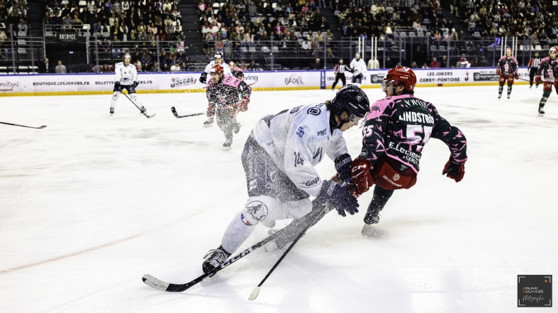 Photo hockey Ligue Magnus - Ligue Magnus : 7Ã¨me journÃ©e : Cergy-Pontoise vs Gap  - Les Jokers soufflent un grand ouf de soulagement