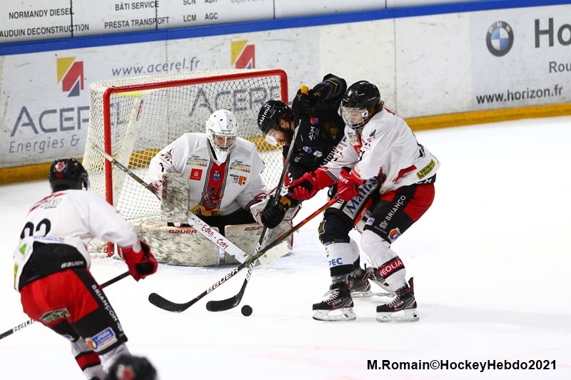 Photo hockey Ligue Magnus - Ligue Magnus : 7ème journée : Rouen vs Briançon  - LM : Un match de backup !