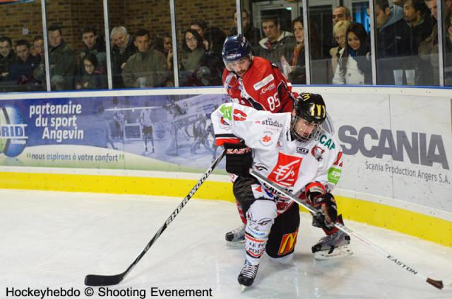 Photo hockey Ligue Magnus - Ligue Magnus : 8ème journée  : Angers  vs Amiens  - Les Angevins confirment 