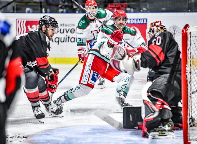 Photo hockey Ligue Magnus - Ligue Magnus : 8ème journée  : Bordeaux vs Anglet - Leçon offensive bordelaise !