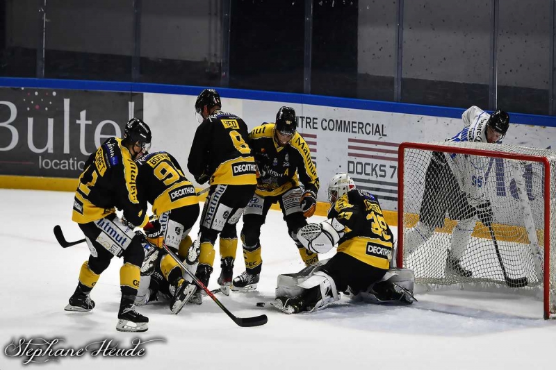 Photo hockey Ligue Magnus - Ligue Magnus : 8ème journée  : Rouen vs Gap  - Les dragons tombent le leader.