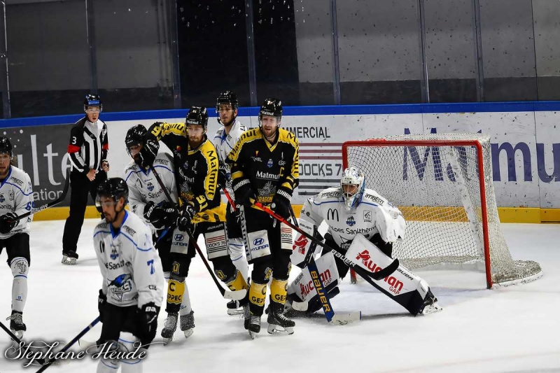 Photo hockey Ligue Magnus - Ligue Magnus : 8ème journée  : Rouen vs Gap  - Les dragons tombent le leader.