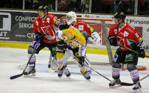 Photo hockey Ligue Magnus - Ligue Magnus : 8ème journée : Amiens  vs Strasbourg  - Amiens se relance