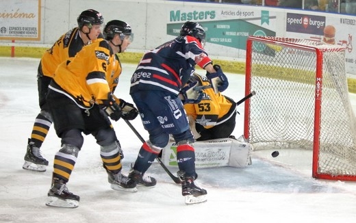 Photo hockey Ligue Magnus - Ligue Magnus : 8ème journée : Angers  vs Strasbourg  - Les Ducs dominent l