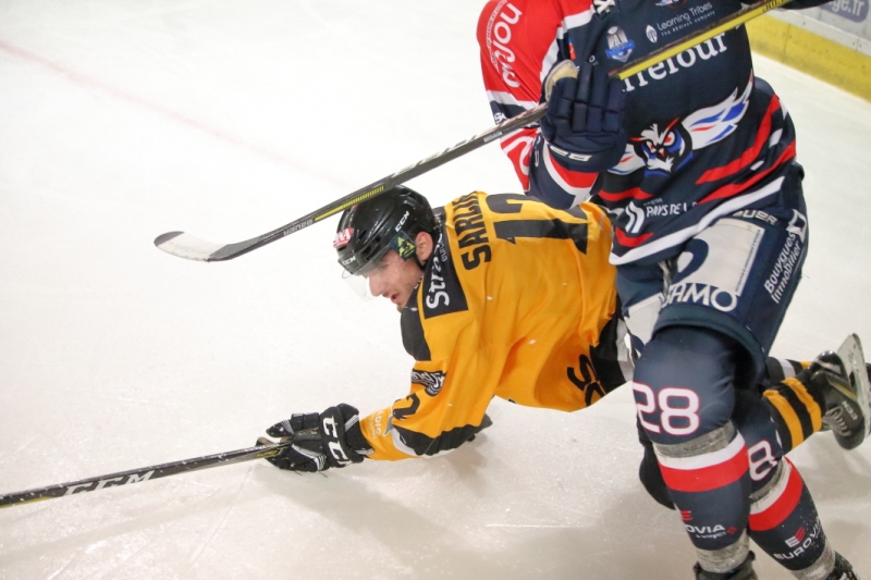 Photo hockey Ligue Magnus - Ligue Magnus : 8ème journée : Angers  vs Strasbourg  - Les Ducs dominent l