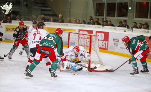 Photo hockey Ligue Magnus - Ligue Magnus : 8ème journée : Anglet vs Chamonix  - Anglet en 20 minutes