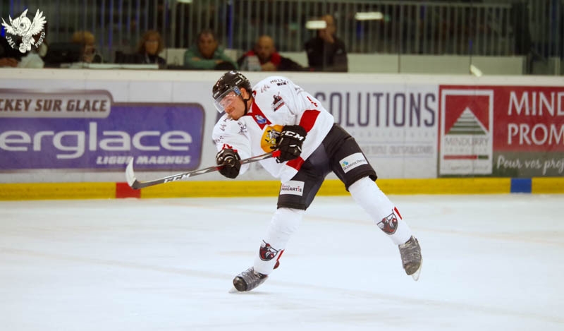 Photo hockey Ligue Magnus - Ligue Magnus : 8ème journée : Anglet vs Chamonix  - Anglet en 20 minutes