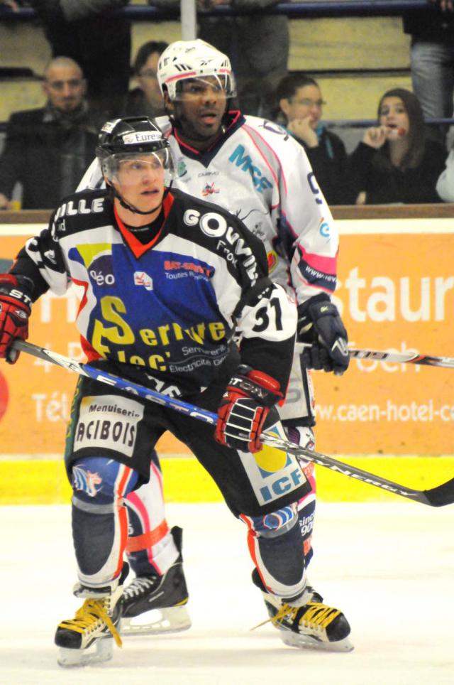 Photo hockey Ligue Magnus - Ligue Magnus : 8ème journée : Caen  vs Epinal  - La même chanson