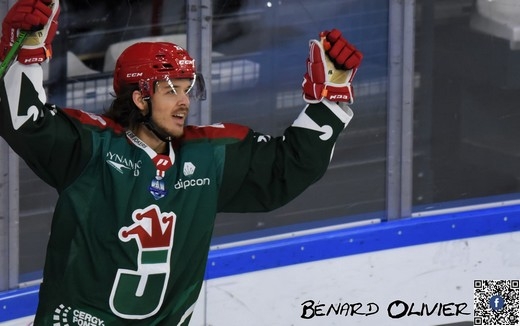Photo hockey Ligue Magnus - Ligue Magnus : 8ème journée : Cergy-Pontoise vs Anglet - Le retour de la gagne pour les Jokers