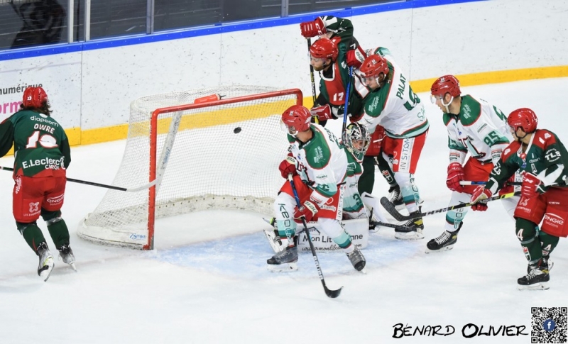 Photo hockey Ligue Magnus - Ligue Magnus : 8ème journée : Cergy-Pontoise vs Anglet - Le retour de la gagne pour les Jokers