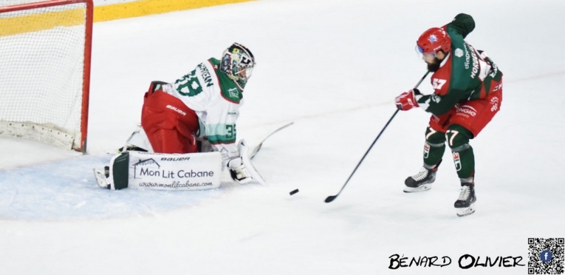 Photo hockey Ligue Magnus - Ligue Magnus : 8ème journée : Cergy-Pontoise vs Anglet - Le retour de la gagne pour les Jokers