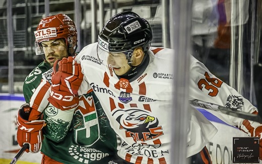 Photo hockey Ligue Magnus - Ligue Magnus : 8ème journée : Cergy-Pontoise vs Nice - Les Jokers confirment face aux Aigles