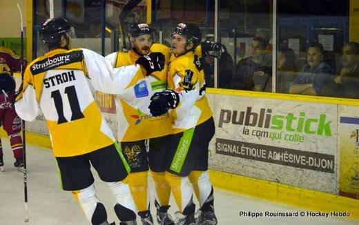 Photo hockey Ligue Magnus - Ligue Magnus : 8ème journée : Dijon  vs Strasbourg  - L