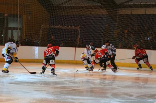 Photo hockey Ligue Magnus - Ligue Magnus : 8ème journée : Neuilly/Marne vs Rouen - Les Dragons confirment