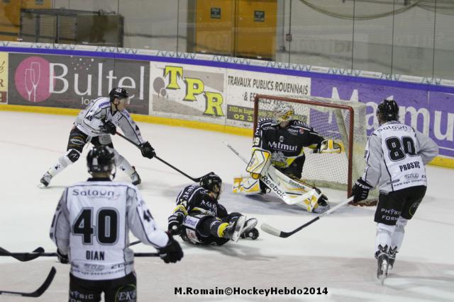 Photo hockey Ligue Magnus - Ligue Magnus : 8ème journée : Rouen vs Brest  - Rouen a deux visages