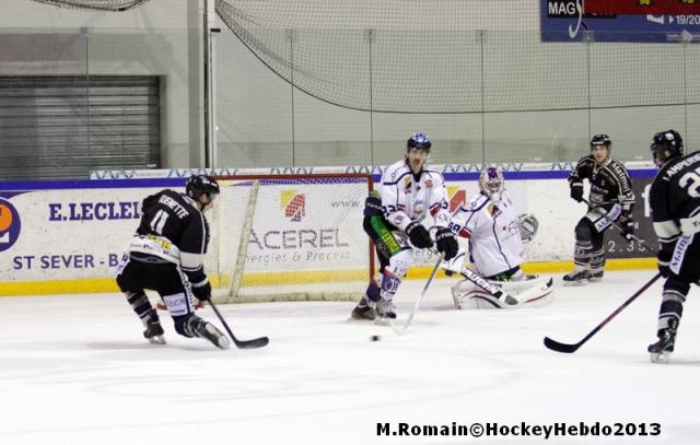 Photo hockey Ligue Magnus - Ligue Magnus : 8ème journée : Rouen vs Caen  - Le derby pour Rouen