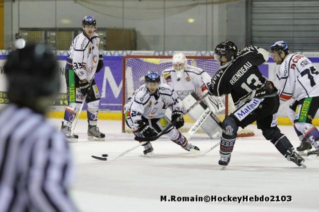 Photo hockey Ligue Magnus - Ligue Magnus : 8ème journée : Rouen vs Caen  - Le derby pour Rouen