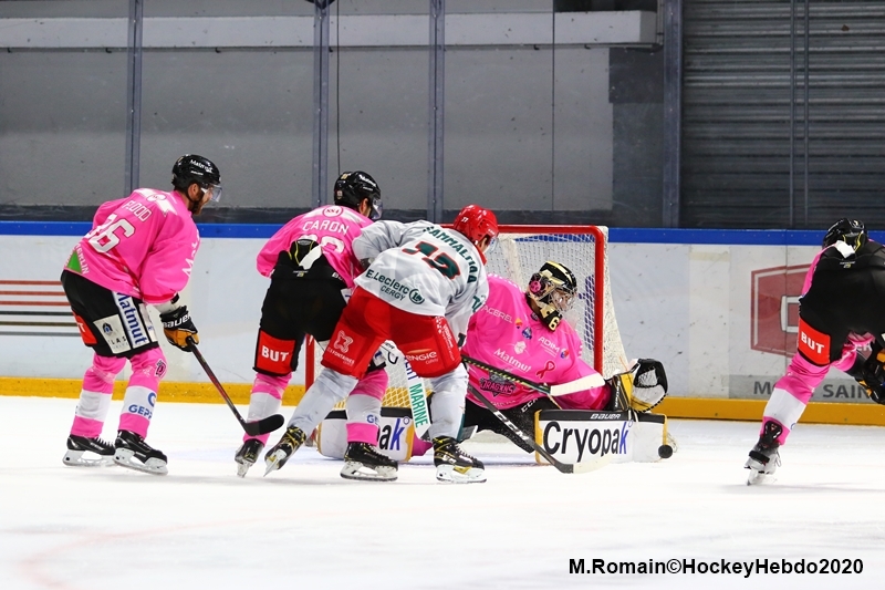 Photo hockey Ligue Magnus - Ligue Magnus : 8ème journée : Rouen vs Cergy-Pontoise - LM : Rouen conforte sa place de leader