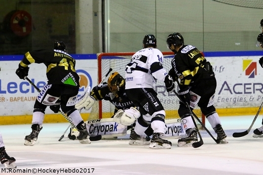 Photo hockey Ligue Magnus - Ligue Magnus : 8ème journée : Rouen vs Gap  - LM : Les 7 griffes du  dragon.