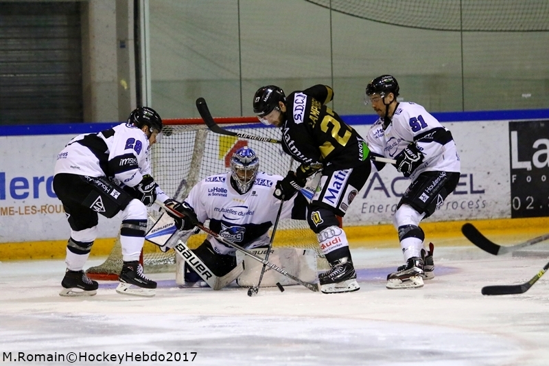 Photo hockey Ligue Magnus - Ligue Magnus : 8ème journée : Rouen vs Gap  - LM : Les 7 griffes du  dragon.