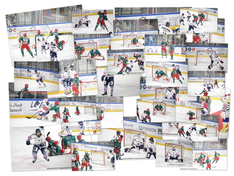 Photo hockey Ligue Magnus - Ligue Magnus : 9ème journée  : Angers  vs Cergy-Pontoise - Angers ne laisse aucune place à Cergy