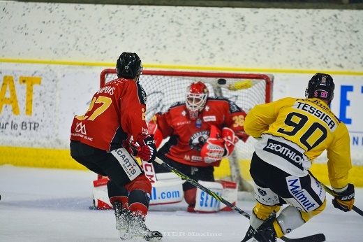 Photo hockey Ligue Magnus - Ligue Magnus : 9ème journée  : Chamonix  vs Rouen - Des Dragons réalistes…