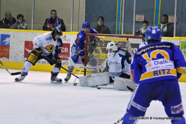 Photo hockey Ligue Magnus - Ligue Magnus : 9ème journée  : Dijon  vs Chamonix  - Gâchis ou juste Chamonix ?