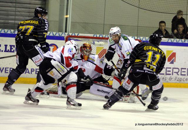 Photo hockey Ligue Magnus - Ligue Magnus : 9ème journée  : Rouen vs Briançon  - Des Dragons retrouvés.