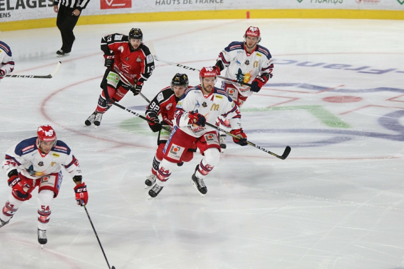 Photo hockey Ligue Magnus - Ligue Magnus : 9ème journée : Amiens  vs Grenoble  - Une victoire opportuniste de Grenoble