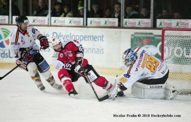 Photo hockey Ligue Magnus - Ligue Magnus : 9ème journée : Briançon  vs Morzine-Avoriaz - Briançon fait le métier