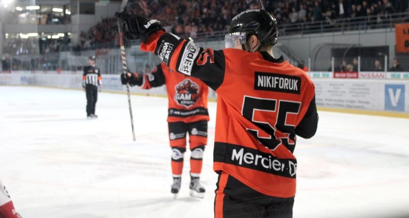 Photo hockey Ligue Magnus - Ligue Magnus : 9ème journée : Epinal  vs Chamonix  - Epinal joue avec le feu