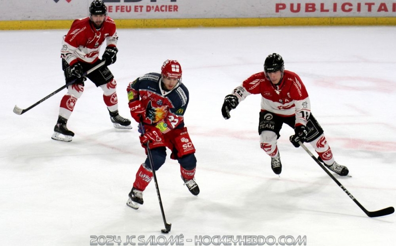 Photo hockey Ligue Magnus - Ligue Magnus : 9ème journée : Grenoble  vs Amiens  - Amiens prend une claque à Pole Sud !