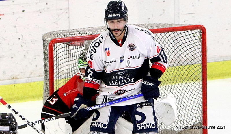 Photo hockey Ligue Magnus - Ligue Magnus : 9ème journée : Nice vs Angers  - Les Ducs enchaînent chez les Aigles