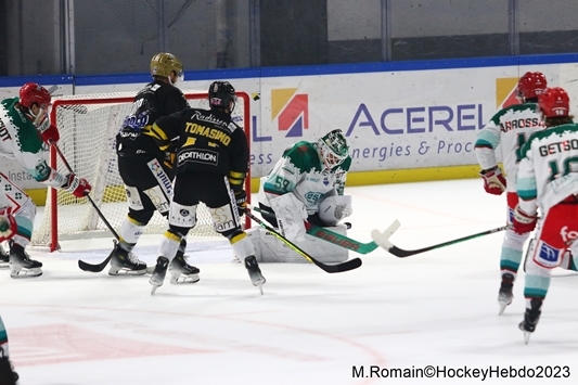 Photo hockey Ligue Magnus - Ligue Magnus : 9ème journée : Rouen vs Anglet - Les Dragons enchainent sans convaincre.