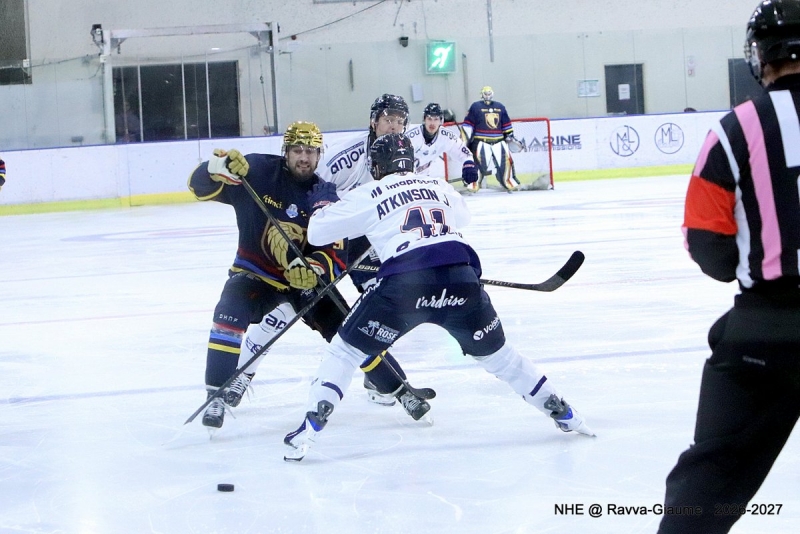 Photo hockey Ligue Magnus - Ligue Magnus : 9ème journée  : Nice vs Angers  - Nice renverse Angers et renoue avec la victoire