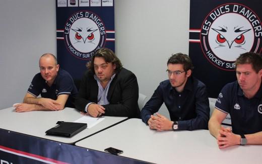 Photo hockey Ligue Magnus - Ligue Magnus : Angers  (Les Ducs) - Angers : la conférence de presse