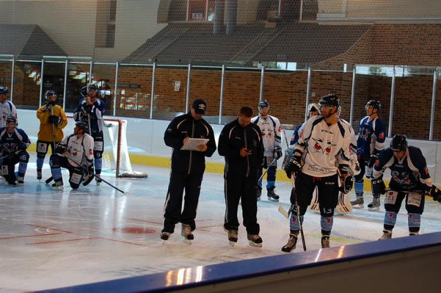 Photo hockey Ligue Magnus - Ligue Magnus : Angers  (Les Ducs) - Le camp angevin a débuté