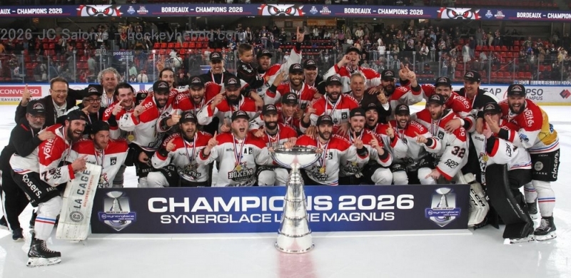 Photo hockey Ligue Magnus - Ligue Magnus : Bordeaux (Les Boxers) - BORDEAUX - REVUE de PRESSE 2025-2026 