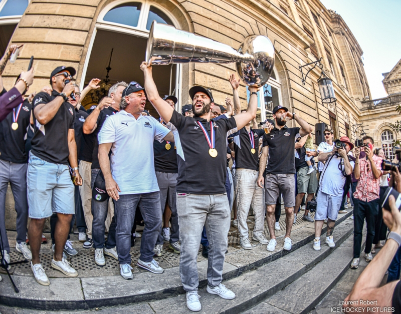 Photo hockey Ligue Magnus - Ligue Magnus - Bordeaux fête ses HEROS !