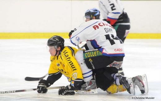 Photo hockey Ligue Magnus - Ligue Magnus : Caen  (Les Drakkars) - Les Dragons débutent bien